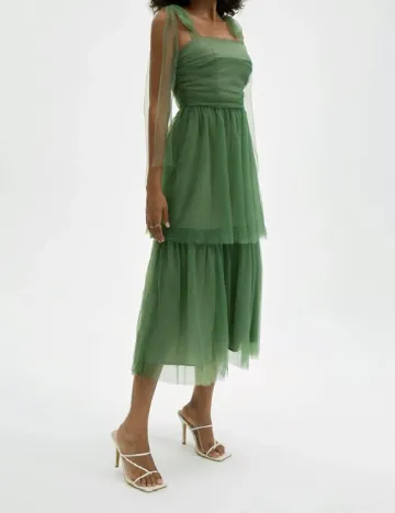 Rochie medie SHEIN, verde Verde