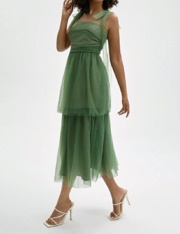 Rochie medie SHEIN, verde