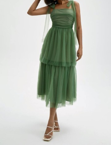 Rochie medie SHEIN, verde