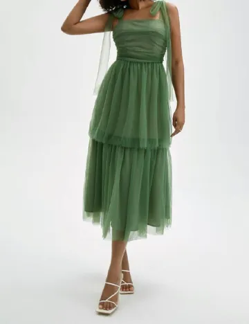 Rochie medie SHEIN, verde Verde