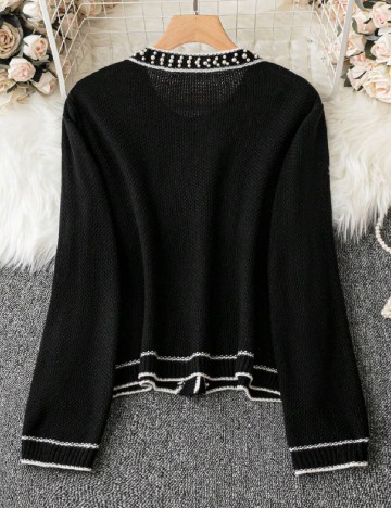 Cardigan SHEIN CURVE, negru