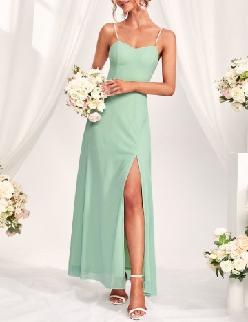 Rochie lunga SHEIN, verde