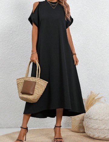 Rochie medie SHEIN, negru