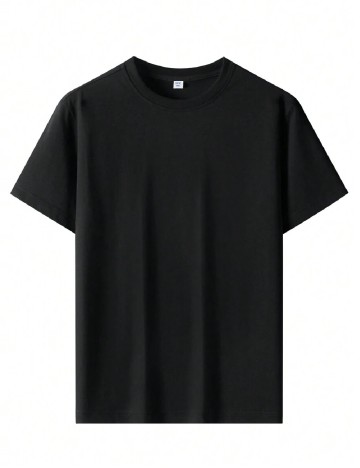 Tricou SHEIN Plus Size Men, negru