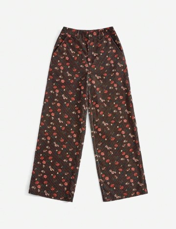 Pantaloni SHEIN, maro