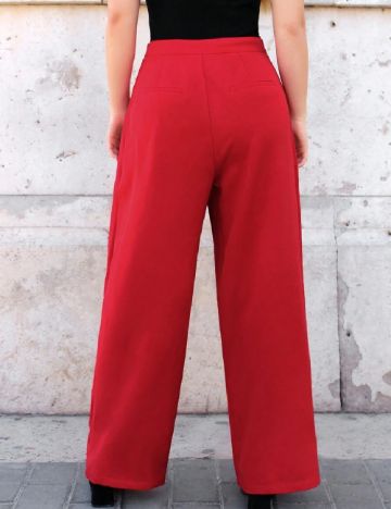 Pantaloni SHEIN, rosu