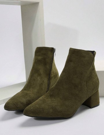 Botine SHEIN, verde