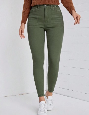 Blugi SHEIN, verde