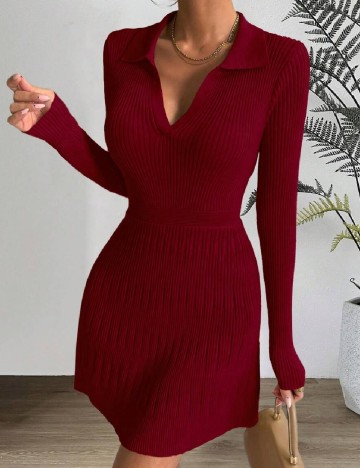 Rochie scurta SHEIN, visiniu