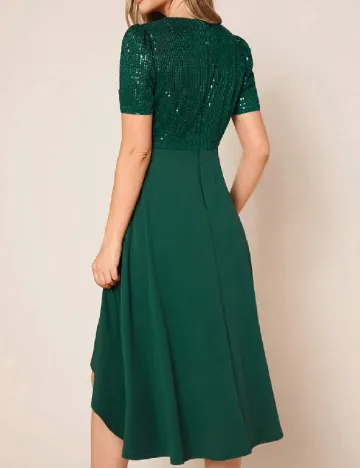 Rochie medie SHEIN, verde Verde