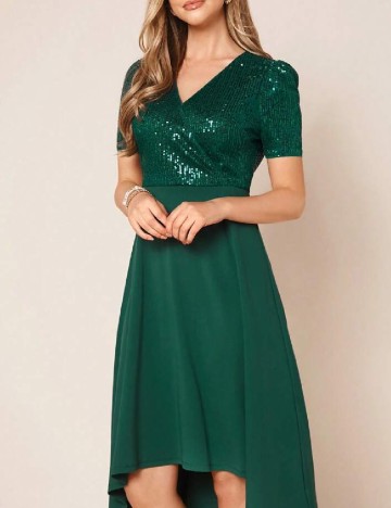 Rochie medie SHEIN, verde