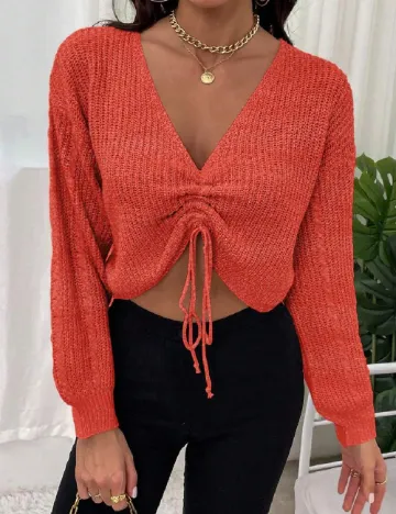 Top SHEIN, portocaliu Portocaliu