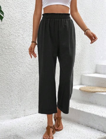 Pantaloni SHEIN, negru