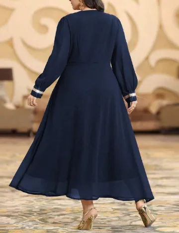 Rochie lunga SHEIN CURVE, albastru