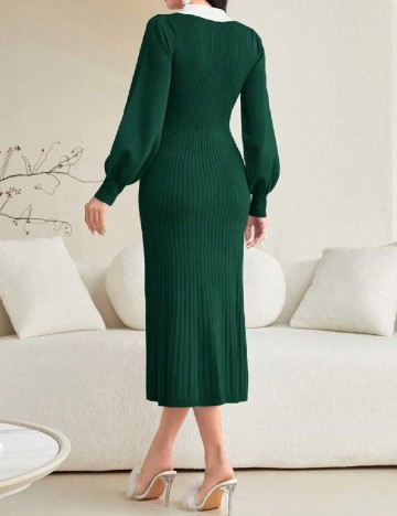 Rochie medie SHEIN, verde