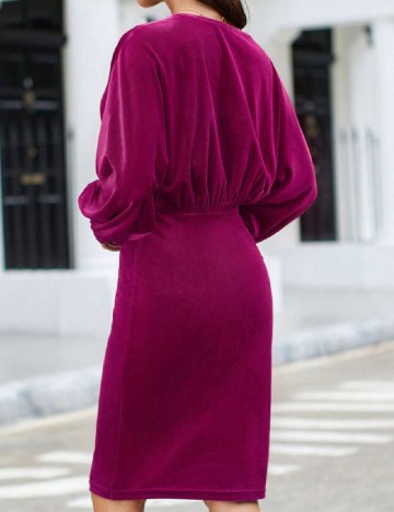 Rochie scurta SHEIN, magenta