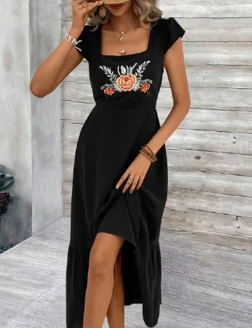 Rochie lunga SHEIN, negru Negru