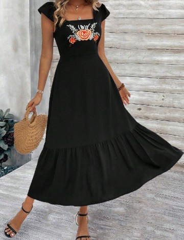 Rochie lunga SHEIN, negru