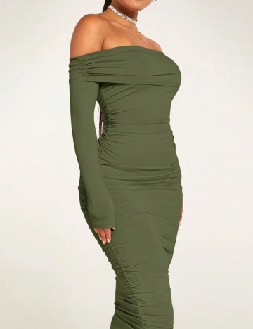 Rochie medie SHEIN, verde