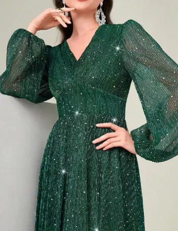 Rochie medie SHEIN, verde Verde