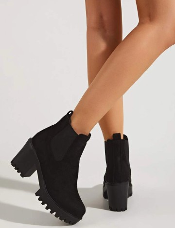 Botine SHEIN, negru