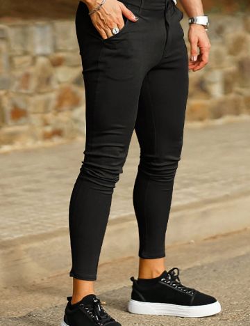 Pantaloni SHEIN, negru