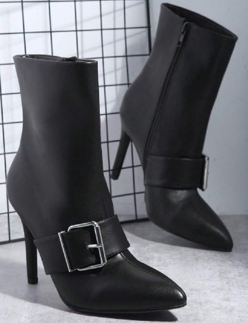 Botine SHEIN, negru