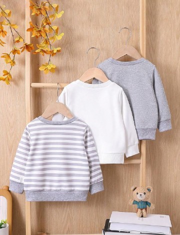 Set bluze Shein Kids, mix culori