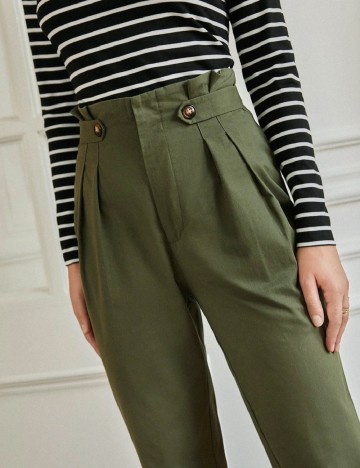 Pantaloni SHEIN, verde