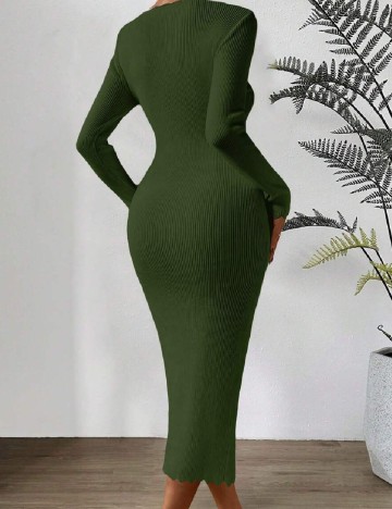 Rochie medie SHEIN, verde