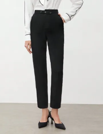 Pantaloni SHEIN, negru Negru