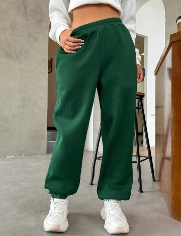 Pantaloni SHEIN, verde