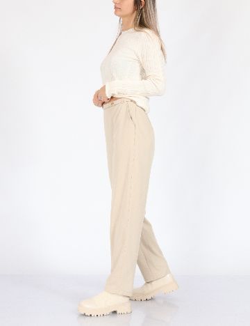 Pantaloni SHEIN, crem