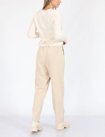 Pantaloni SHEIN, crem