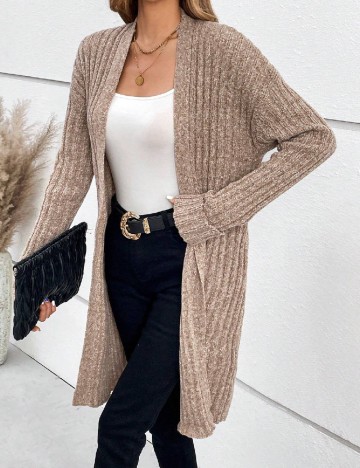 Cardigan SHEIN, maro