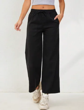 Pantaloni SHEIN, negru Negru