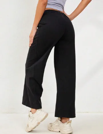 Pantaloni SHEIN, negru Negru