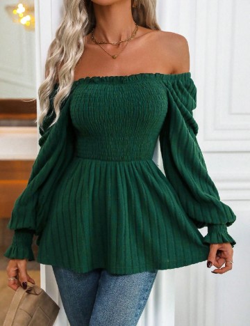 Bluza SHEIN, verde