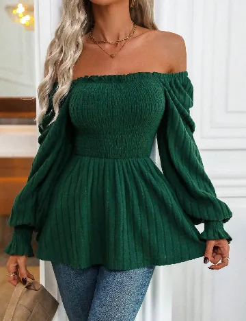 Bluza SHEIN, verde Verde