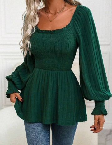 Bluza SHEIN, verde