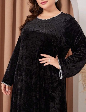 Rochie lunga SHEIN CURVE, negru