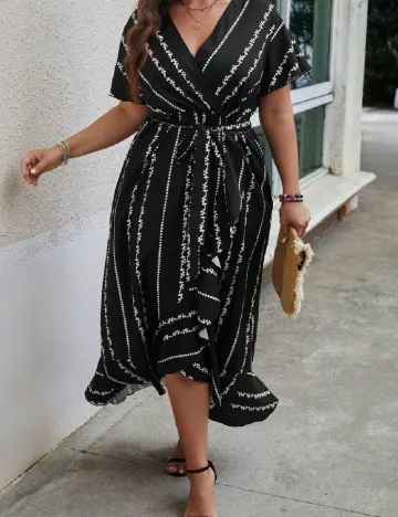 Rochie lunga SHEIN CURVE, negru