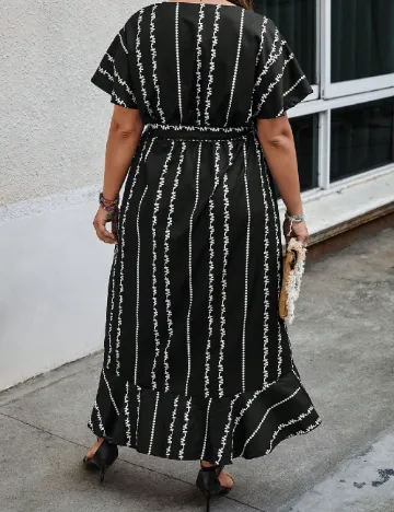 Rochie lunga SHEIN CURVE, negru