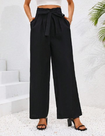 Pantaloni SHEIN, negru