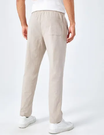 Pantaloni SHEIN, bej Crem