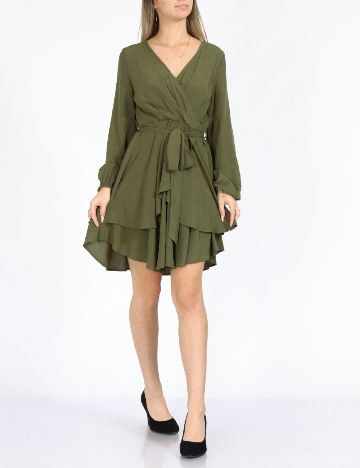 Rochie scurta SHEIN, verde