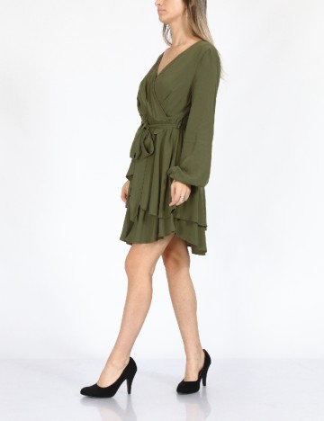 Rochie scurta SHEIN, verde