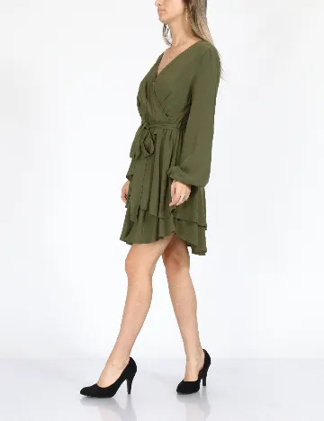 Rochie scurta SHEIN, verde Verde