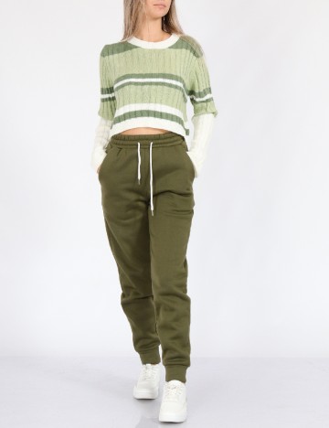 Pantaloni SHEIN, verde