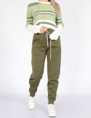 Pantaloni SHEIN, verde